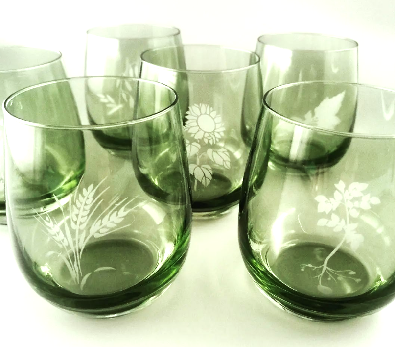 Wasserglas | Serie "Verde L." | 6er Set