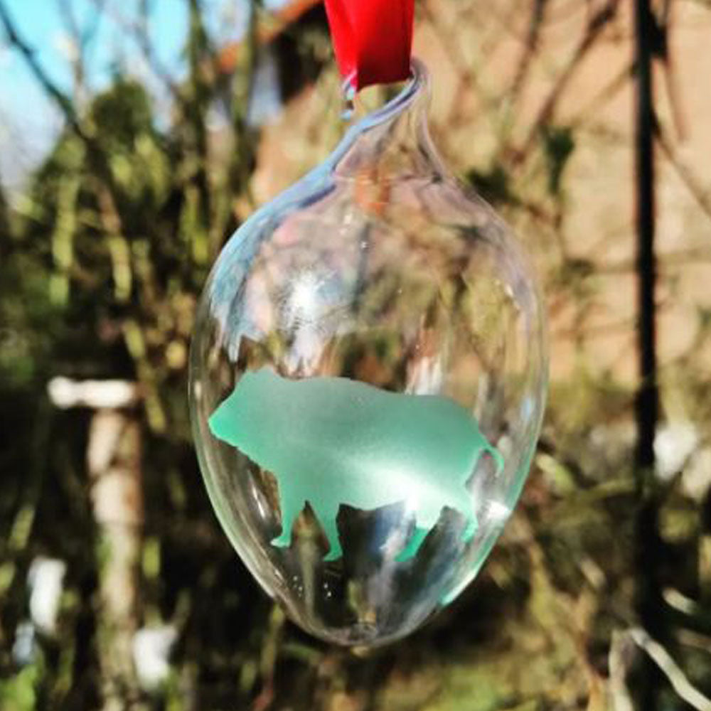 Osterei aus Glas | mit Gravur