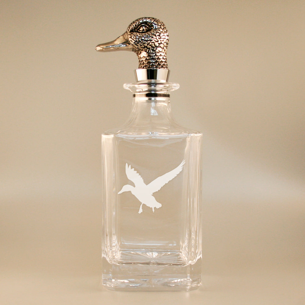 Karaffe mit Entenkopf