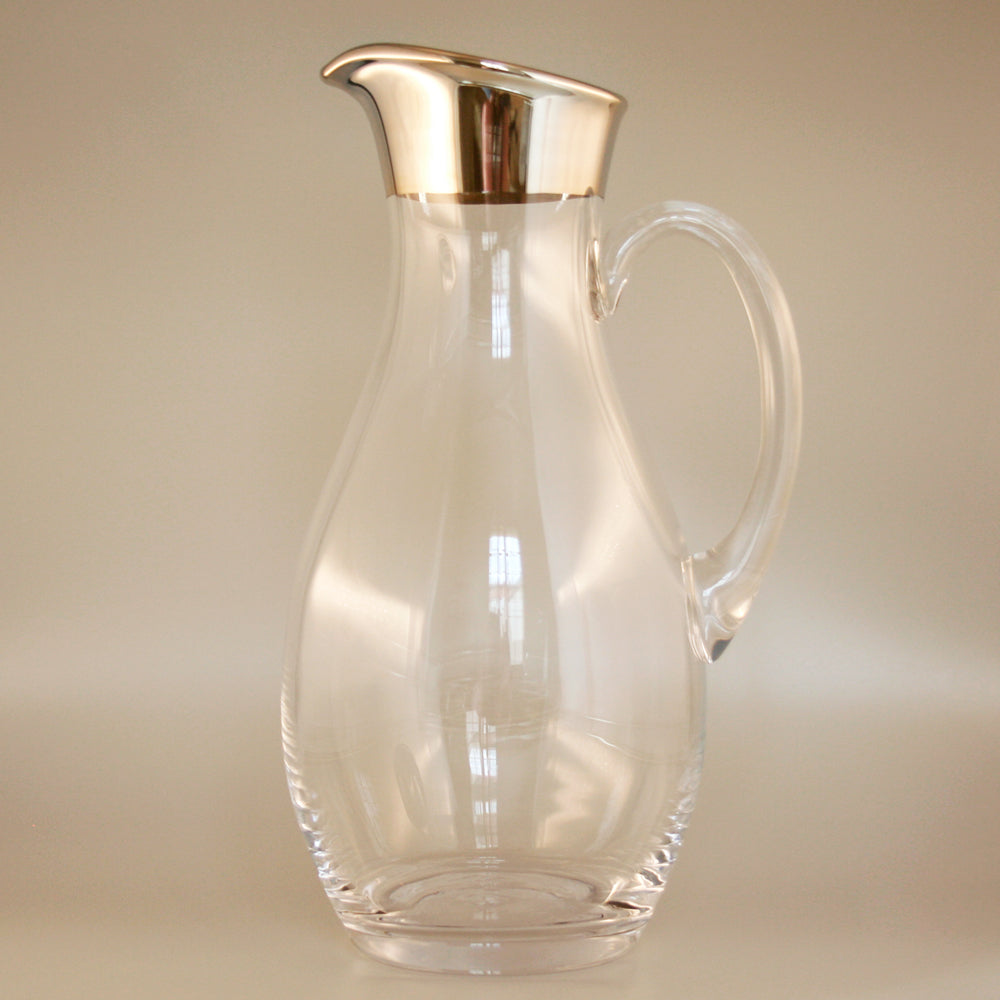 Glaskrug | Amalfi mit Platinrand