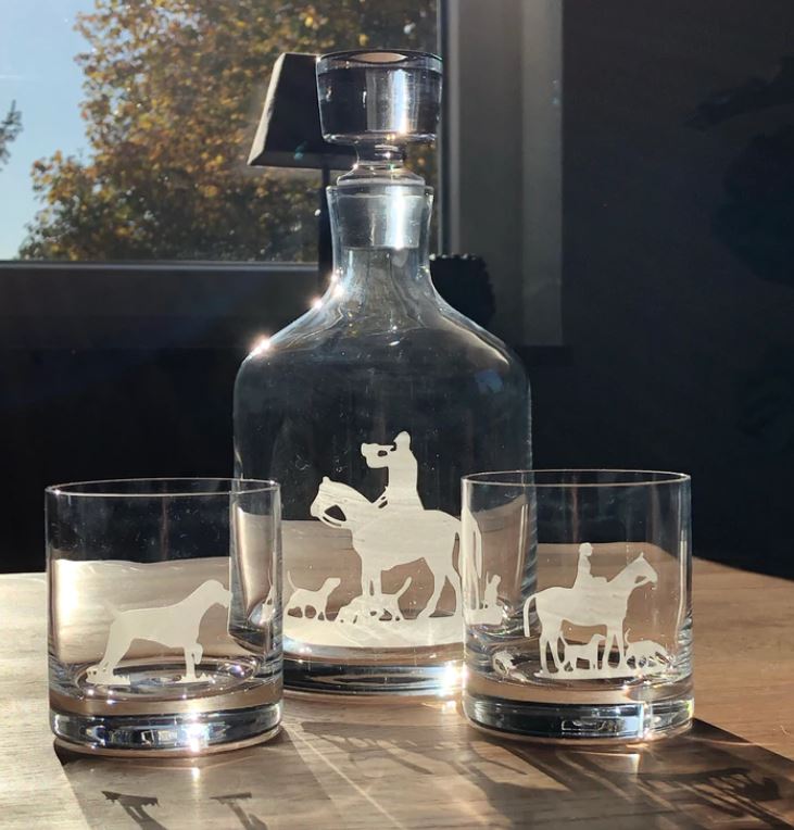 Whiskyset Karaffe + 2 Gläser