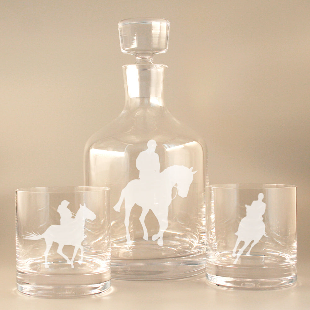 Whiskyset Karaffe + 2 Gläser