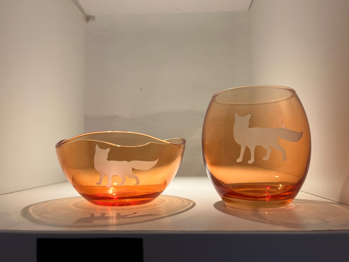 6 Glasschälchen bunt