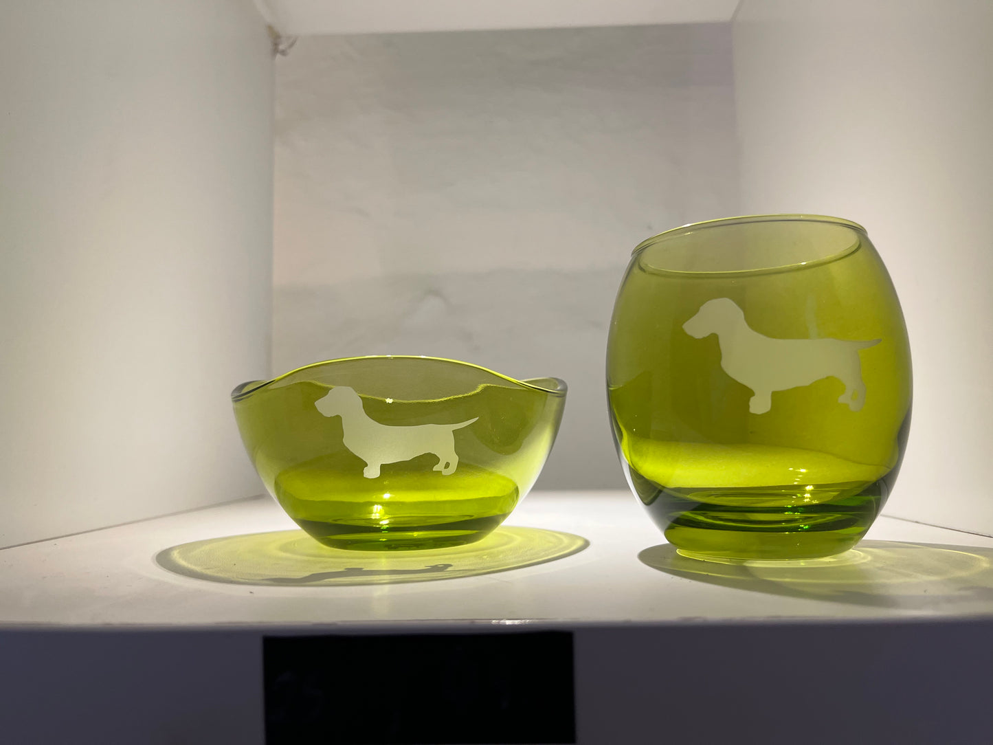 6 Glasschälchen bunt