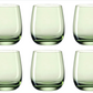 Wasserglas | Serie "Verde L." | 6er Set