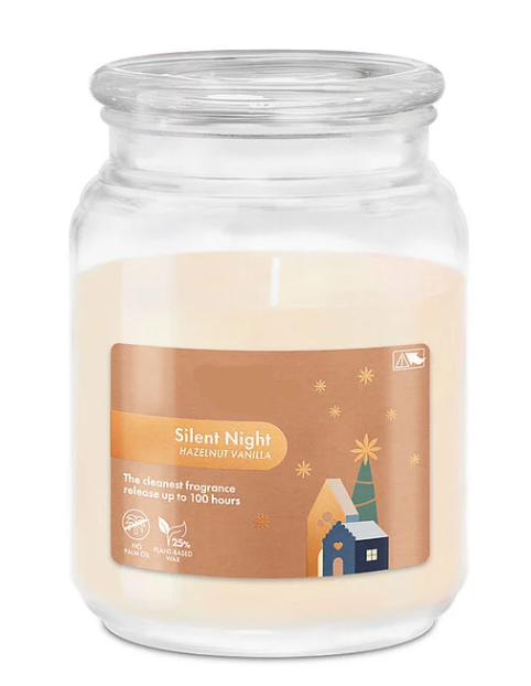 Duftkerze im Weck-Glas Silent Night
