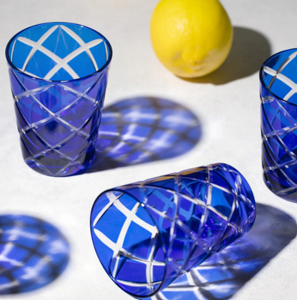 Wasserglas  Azur | Schliff