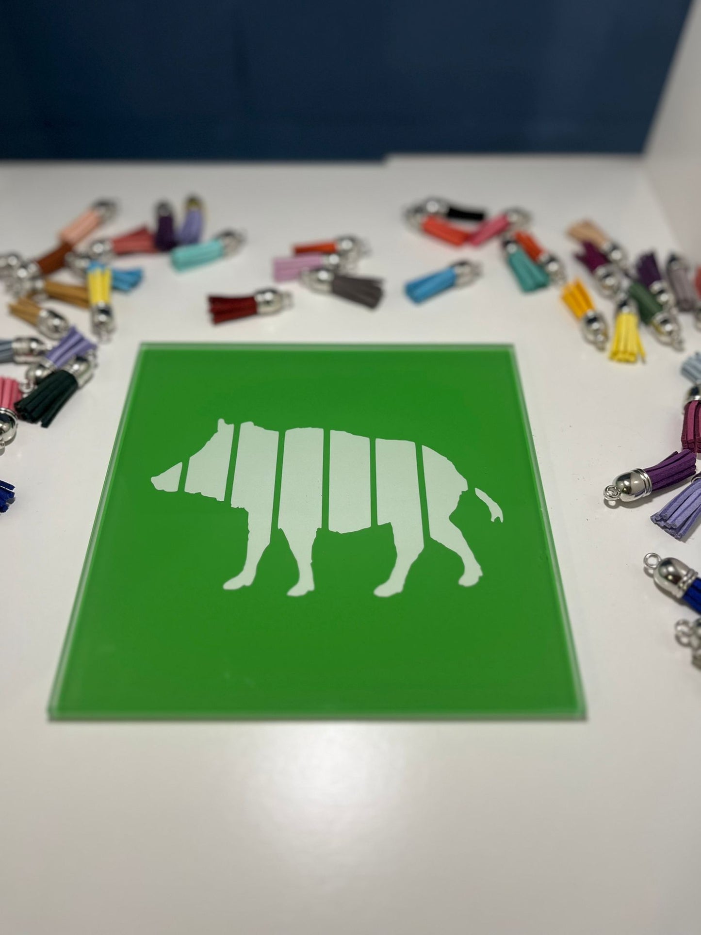 Glaskachel 15x15 cm | mit Motiv| SALE