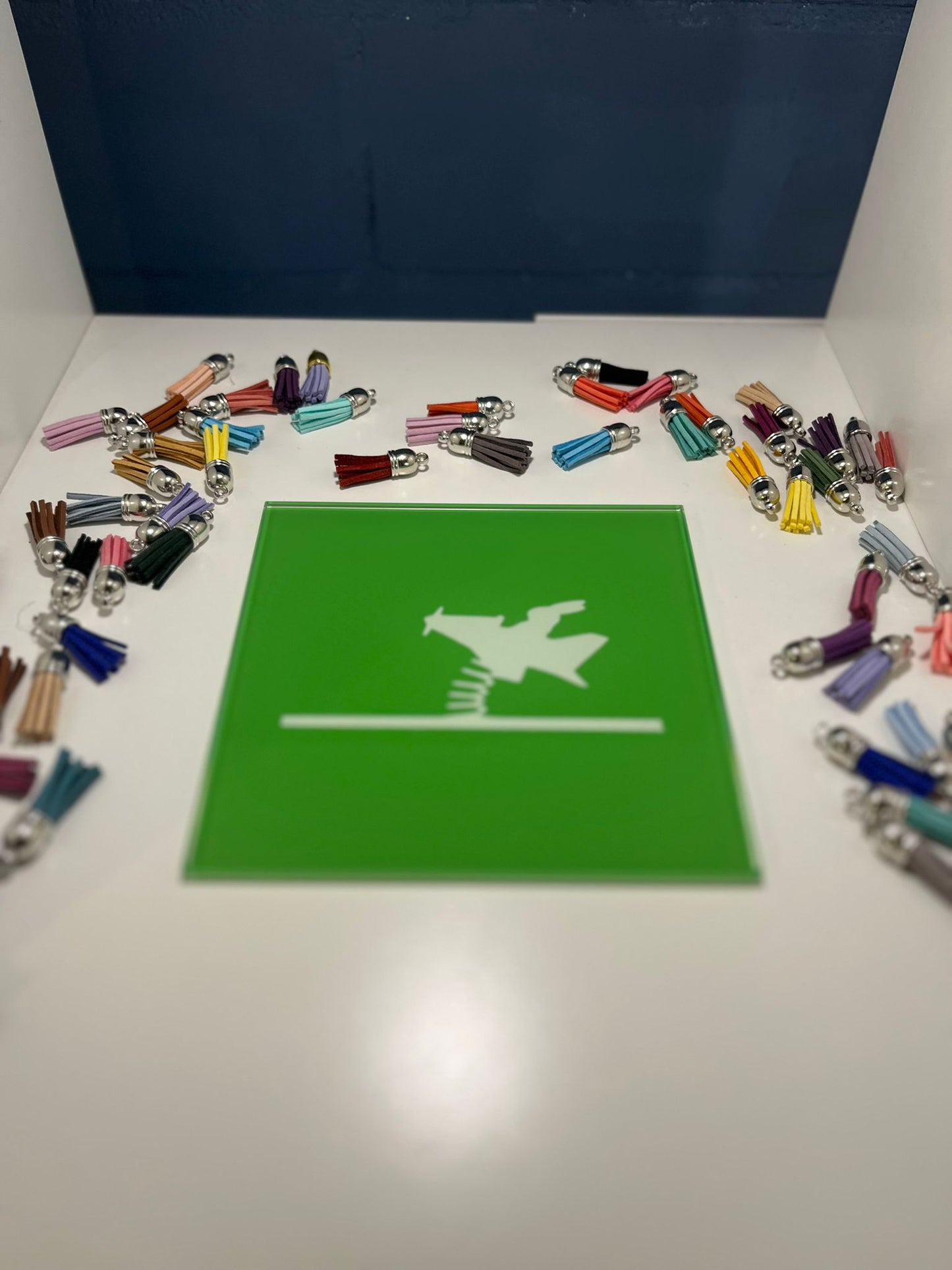 Glaskachel 15x15 cm | mit Motiv| SALE