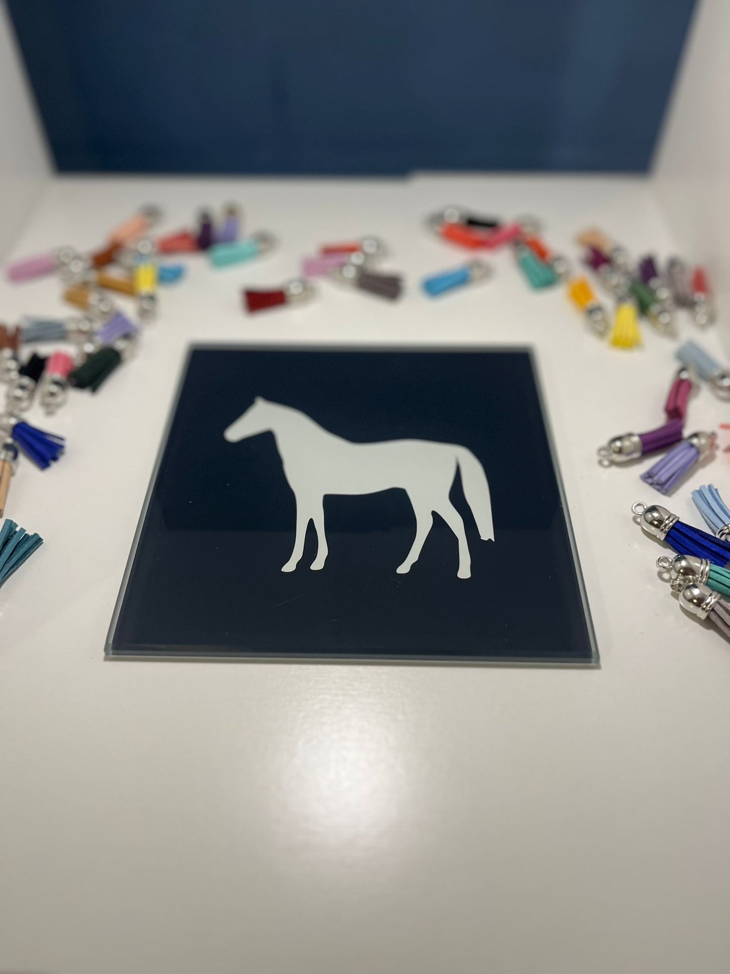 Glaskachel 15x15 cm | mit Motiv| SALE