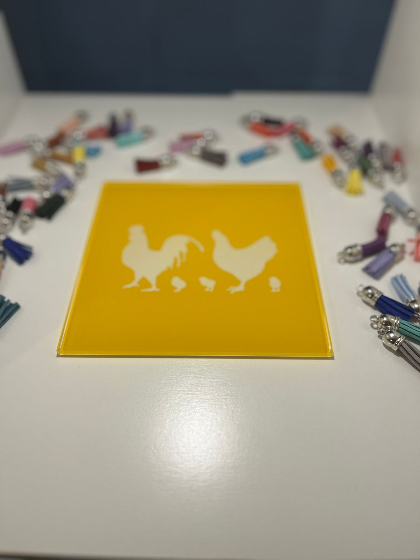 Glaskachel 15x15 cm | mit Motiv| SALE