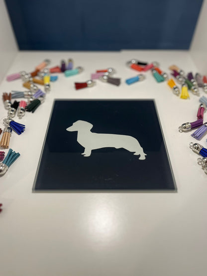 Glaskachel 15x15 cm | mit Motiv| SALE