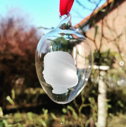 Osterei aus Glas | mit Gravur