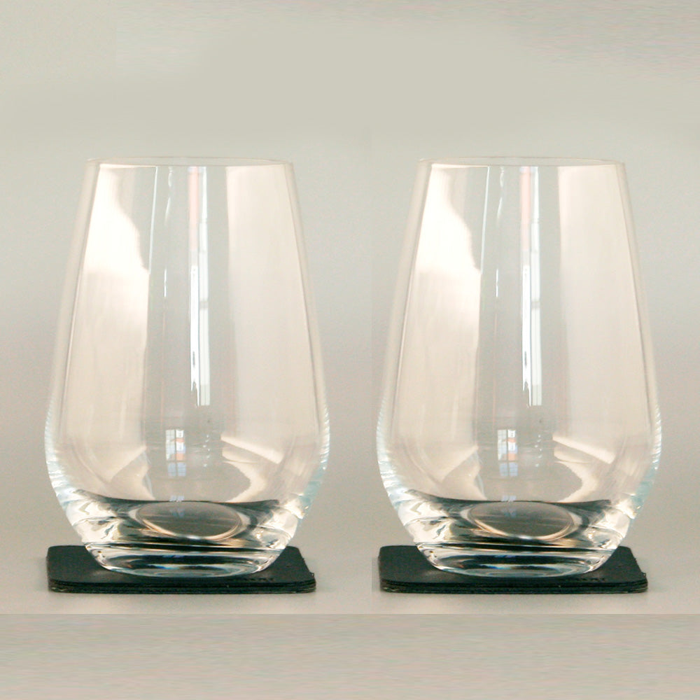 Trinkglas mit Magnet für Boote | 2er Set
