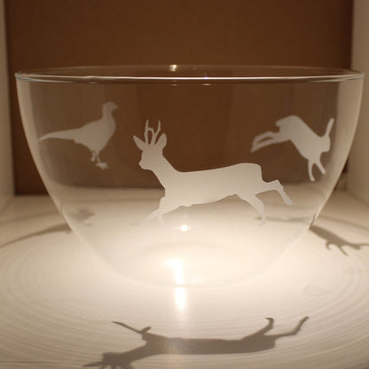 Glasschüssel | mit 3 Motiven