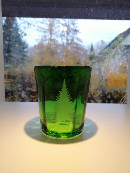 Wasserglas | Serie "Italy" | 6er Set |mit Weihnachtsmotiven