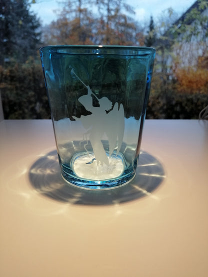 Wasserglas | Serie "Italy" | 6er Set |mit Weihnachtsmotiven