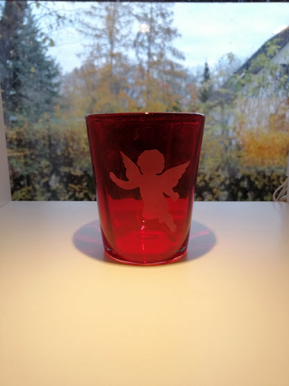 Wasserglas | Serie "Italy" | 6er Set |mit Weihnachtsmotiven