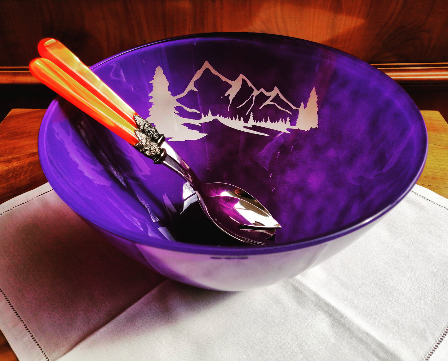 Salatbesteck (ohne Gravur)