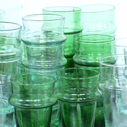 Teeglas "Koralle", mint | mundgeblasen | 150 ml | 260 ml