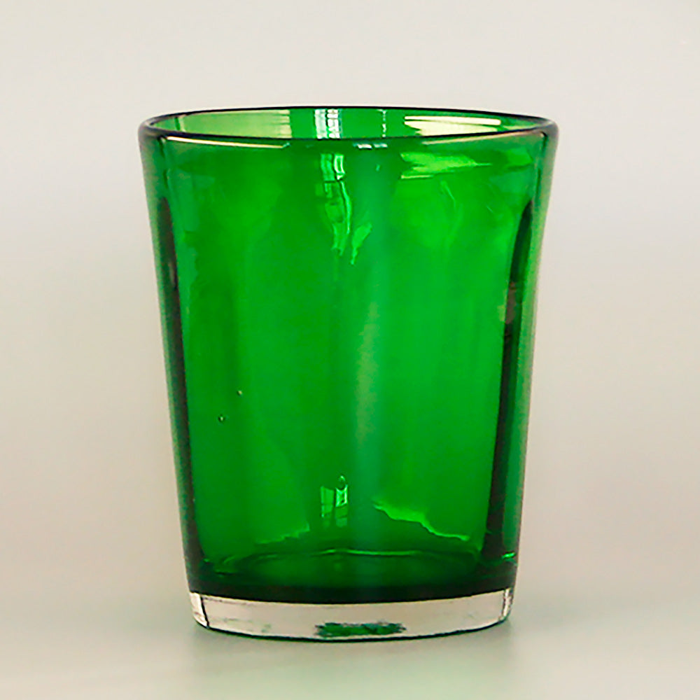Wasserglas  Grün | Serie "Italy" ohne Gravur