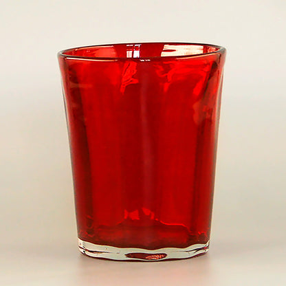 Wasserglas  Rot | Serie "Italy" ohne Gravur